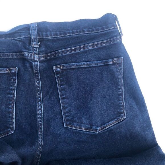 Banana republic dark wash Rinse mid rise skinny jeans -6R - Picture 8 of 12